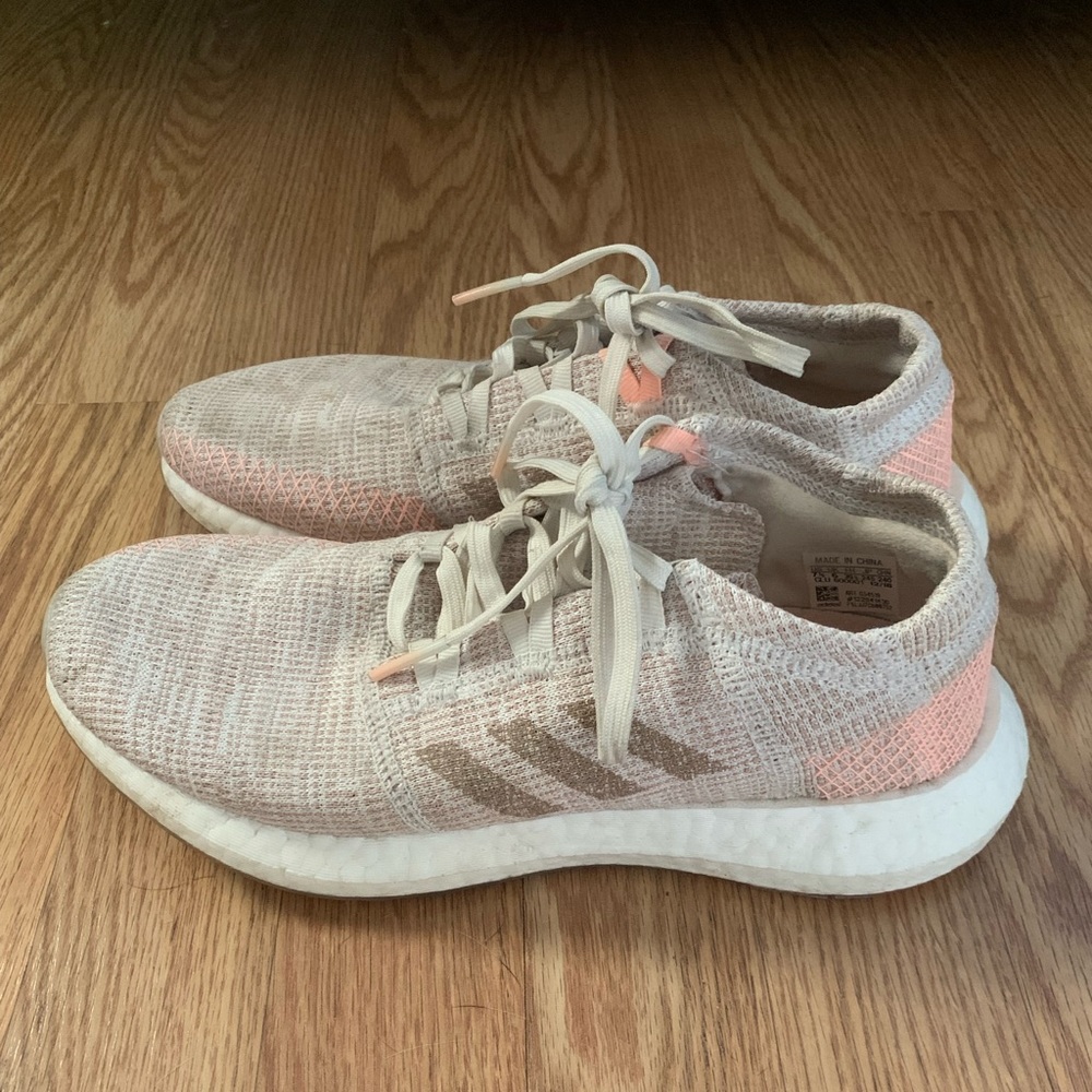 Pink Adidas PureBoost